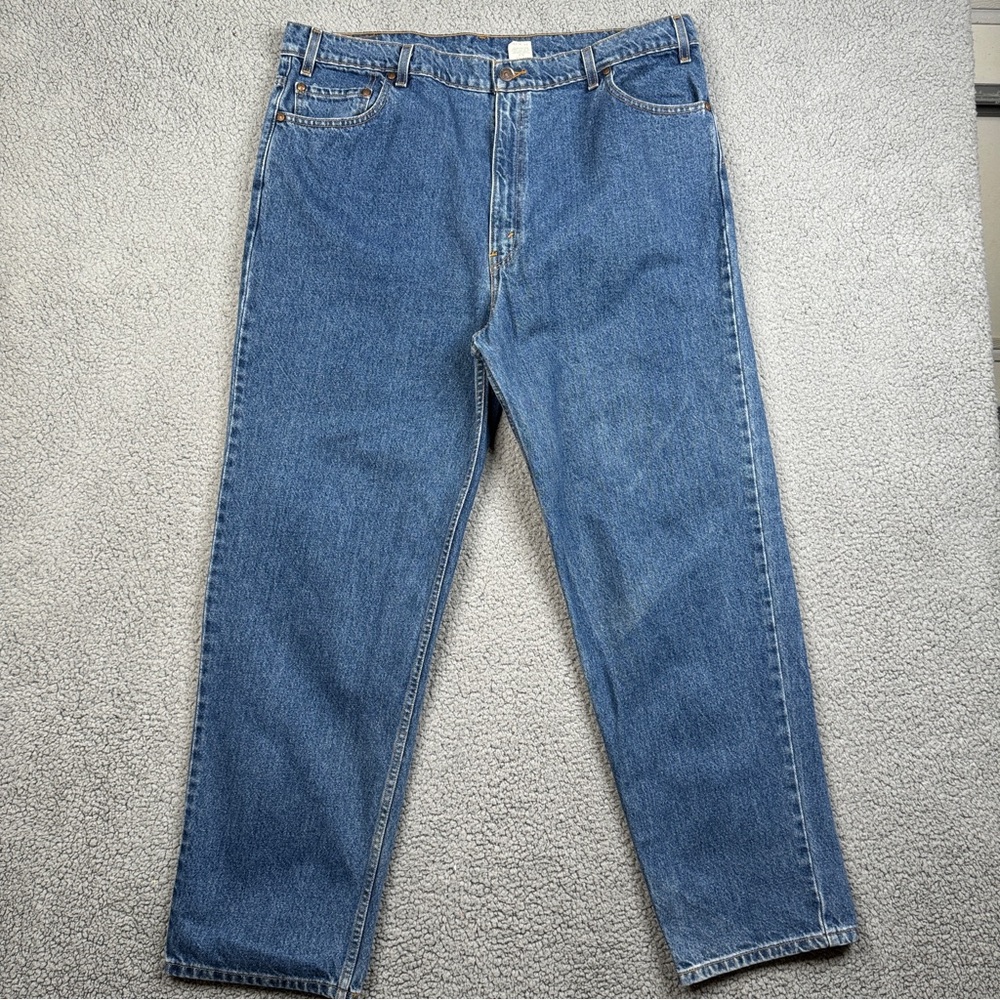 Levi’s Jeans Mens Size 42x30 Blue Stone Wash Vintage 540 Relaxed Brown Tab 90s
